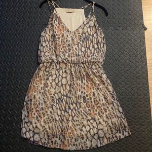 Cute animal print summer dress